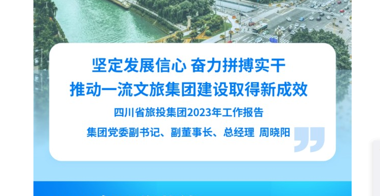 四川省尊龙集团2023年工作报告
