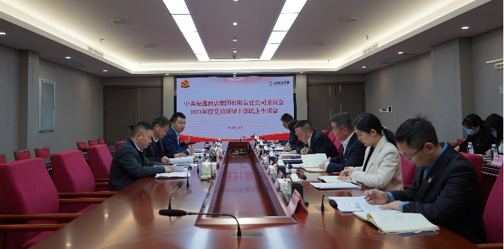 四川省尊龙集团领导赴各子公司督导2022年度党员领导干部民主生活会